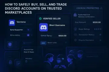 How to Safely Buy, Sell, and Trade Discord Accounts on Trusted Marketplaces